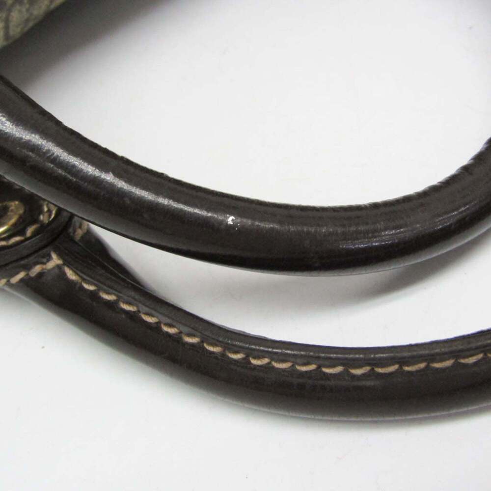 GUCCI Brown Leather Boston Bag - Picture 13 of 16